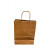 8 1/4X4 3/4X10 1/2 60LB (250/ CASE) KRAFT HANDLE BAG  