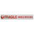 2" x 100M 2Mil Fragile Tape Red on White (36 Case)