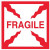 4X4 FRAGILE LABELS (500 ROLL)